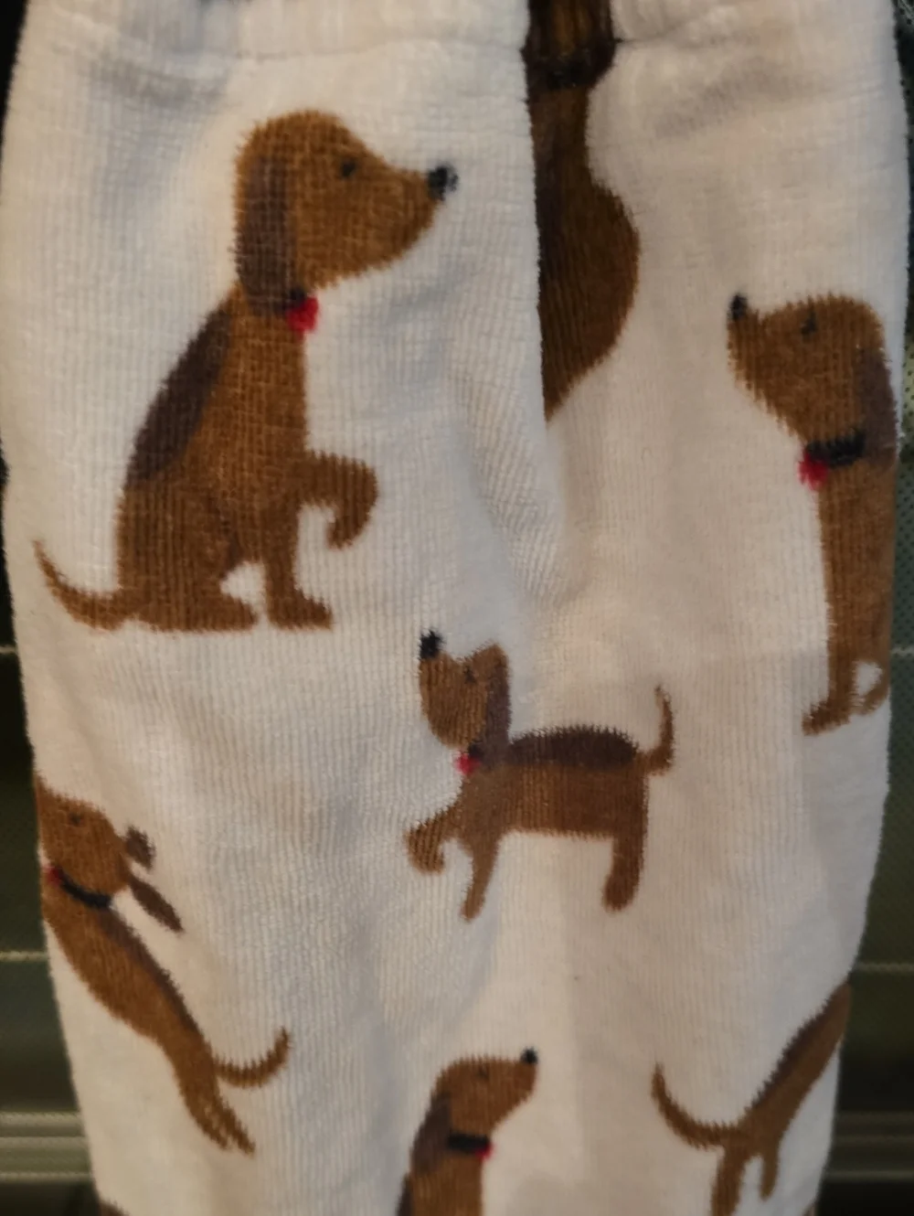 Handmade Hanging Hand Towel - Dogs